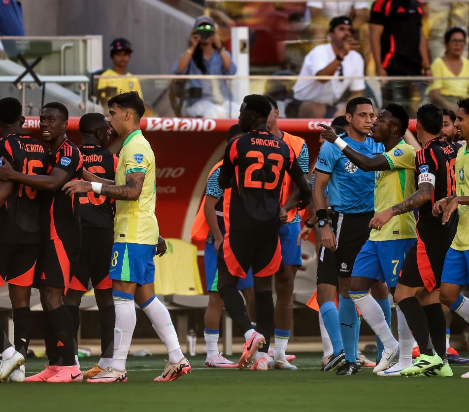 Hasil Copa America 2024: Imbang 1-1, Brasil dan Kolombia Lolos ke Perempat Final