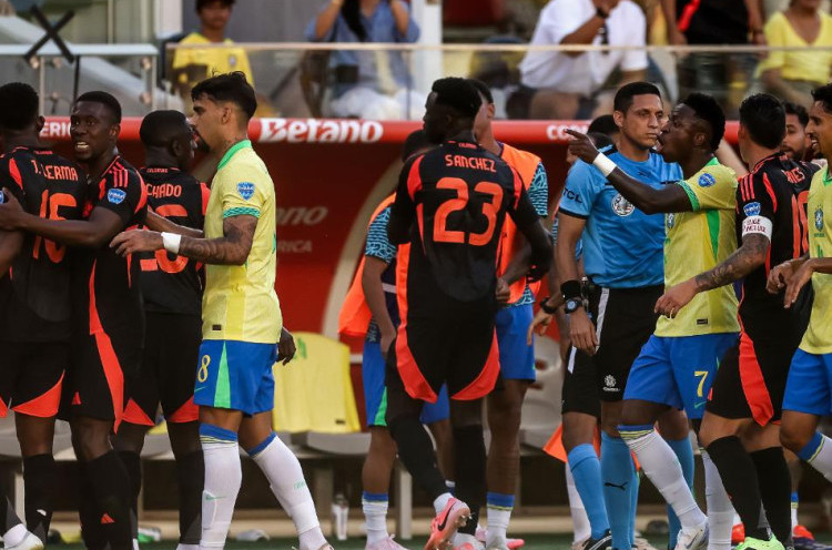Hasil Copa America 2024: Imbang 1-1, Brasil dan Kolombia Lolos ke Perempat Final