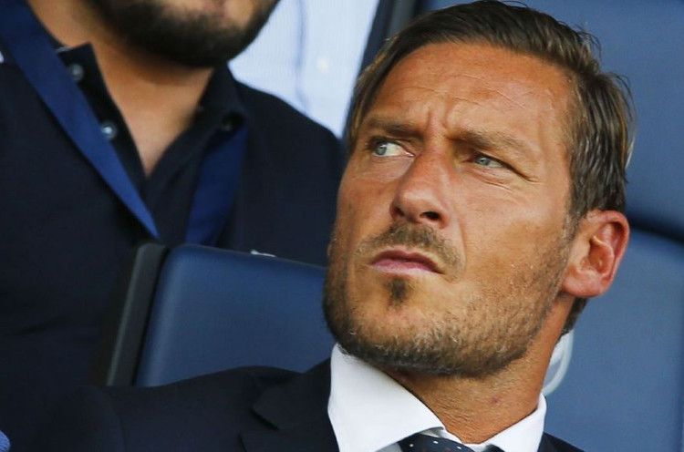 Lazio Vs AS Roma: Totti Akan Absen di Derby della Capitale ke-173