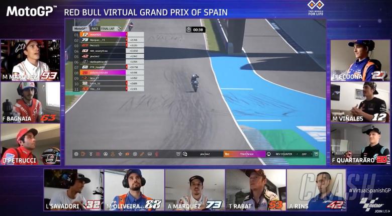 Yamaha Raih Kemenangan Pertama di Balapan Virtual MotoGP