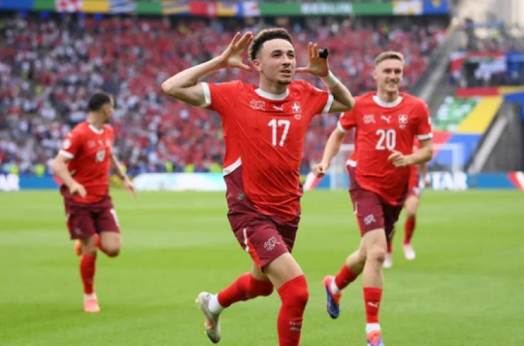 Hasil Euro 2024: Menang 2-0, Swiss Buat Italia Angkat Koper