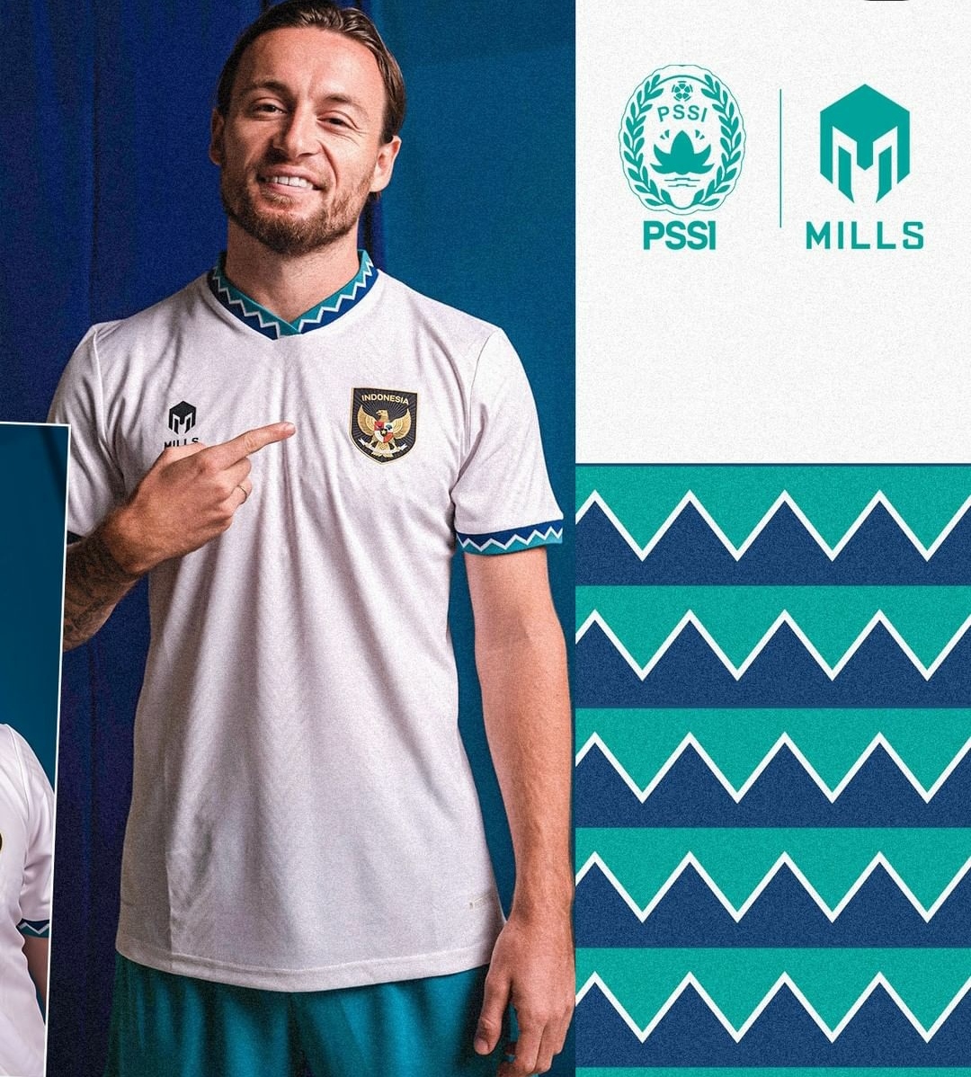Kekayaan Alam Tanah Air di Jersey Tandang Timnas Indonesia