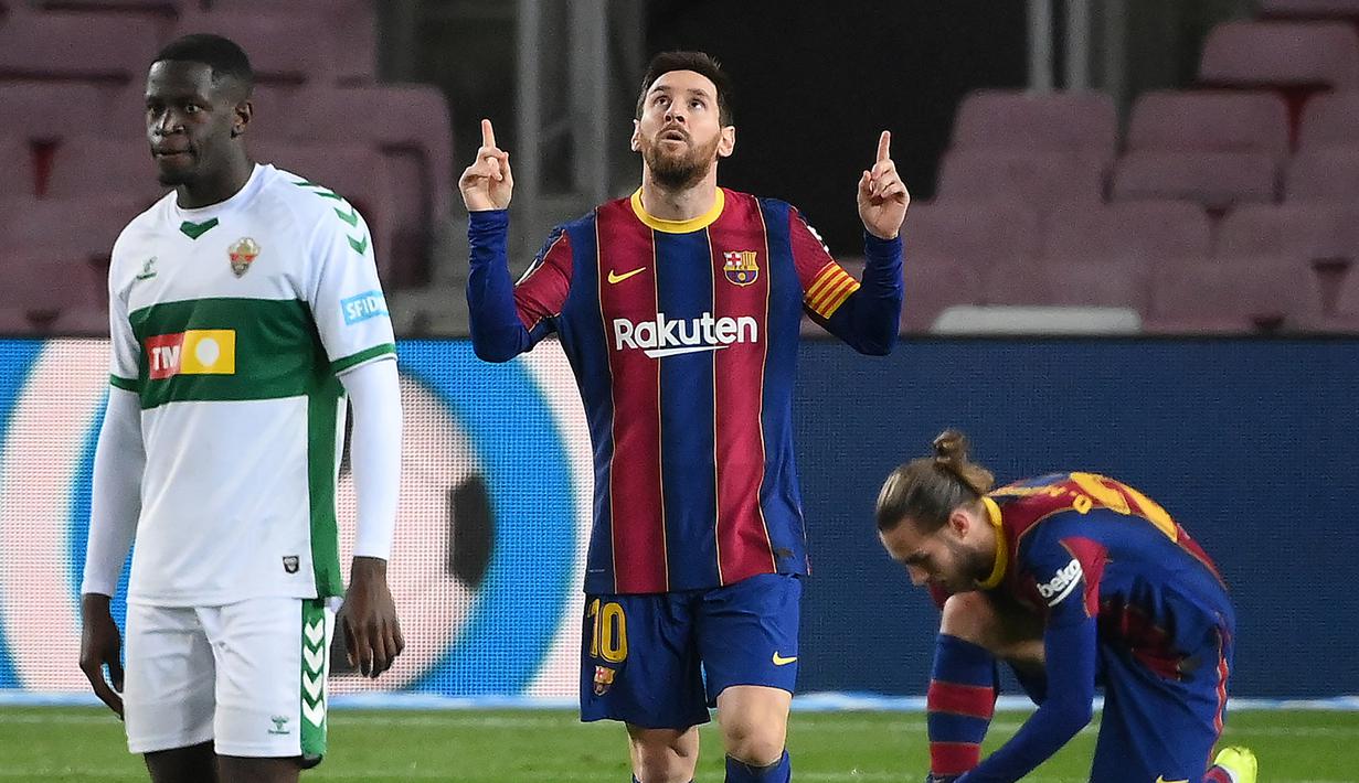 Cetak Dua Gol, Messi Ternyata Sempat Frustrasi