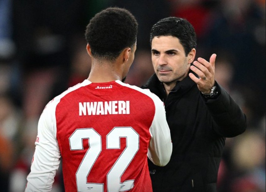 Mikel Arteta Ungkap Alasan Pinjamkan Ethan Nwaneri ke Marseille