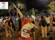 CdM Anindya Bakrie Finish Maraton Olimpiade Paris 2024