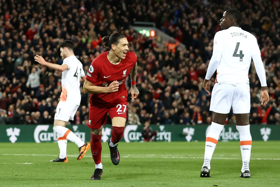 Kembali Cetak Gol, Darwin Nunez Dapat Sanjungan dari Jurgen Klopp