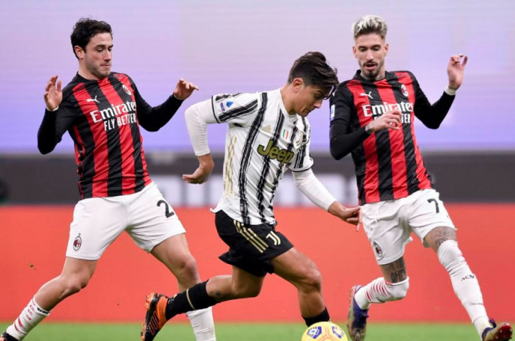 Jadwal Siaran Langsung Sepak Bola Eropa: Juventus Vs Milan Live di Televisi Nasional