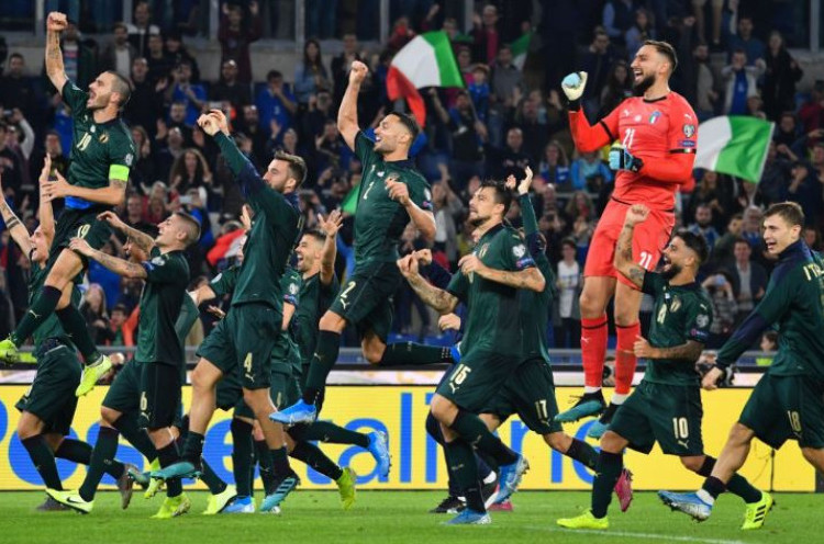 Renaisans Timnas Italia: Aib Piala Dunia 2018, Jaga Kesempurnaan Lolos ke Piala Eropa 2020