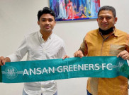 Asnawi Mangkualam Sadar Kondisinya Tertinggal dari Pemain Ansan Greeners Lainnya