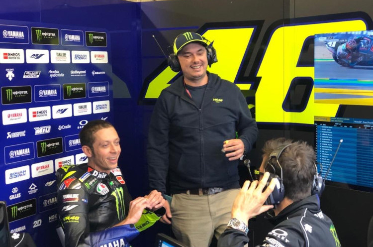 Rantai Motor Rusak, Valentino Rossi: Saya Tidak Cepat di Le Mans 