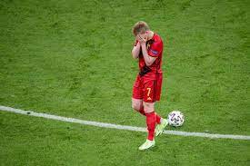Kevin De Bruyne Lawan Italia dengan Ligamen Koyak
