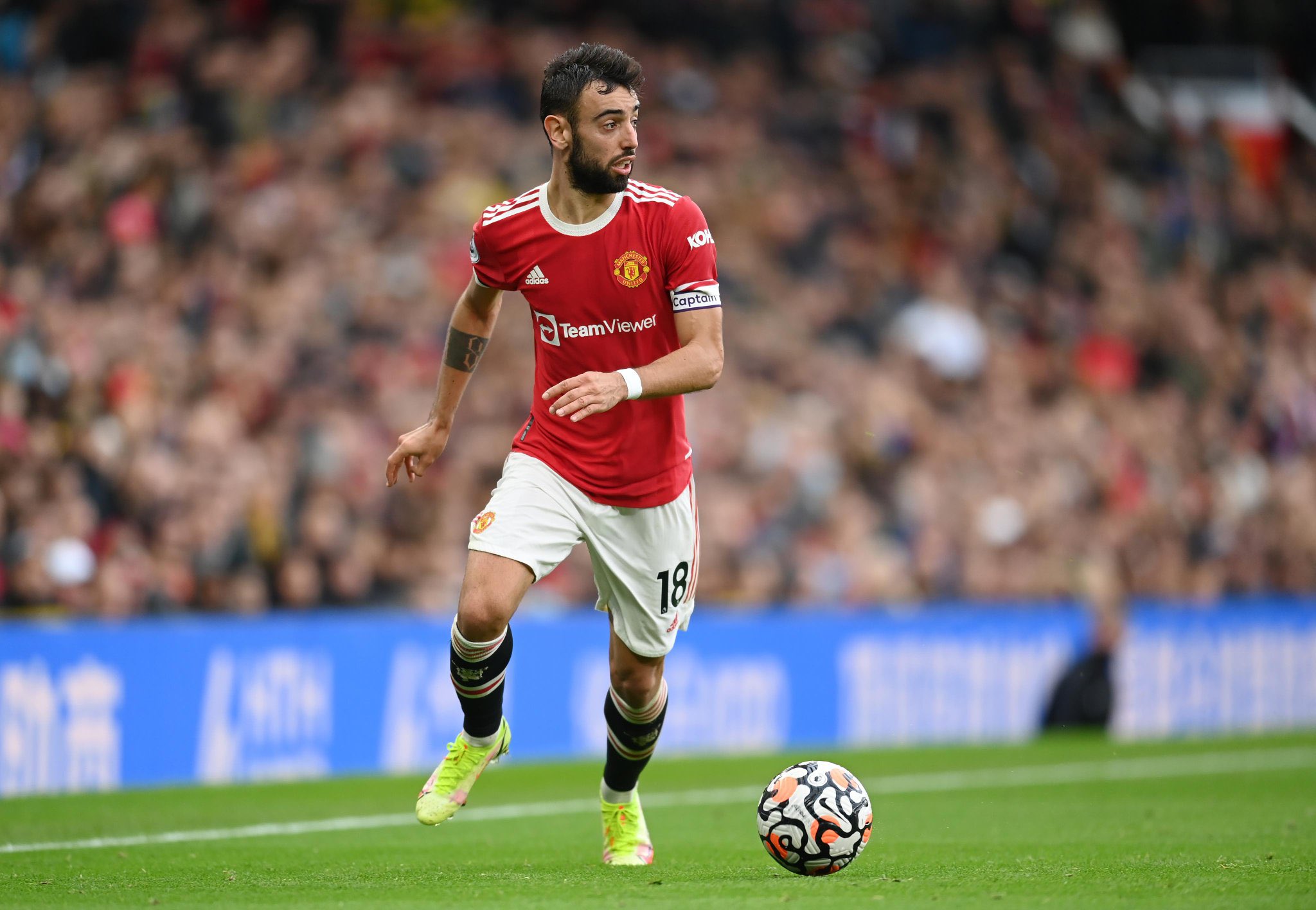 Man United Keok, Bruno Fernandes Unggah Foto Pemain Arsenal Sedang Tertawa