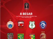 Ini Delapan Tim Babak 8 Besar Piala Presiden 2018