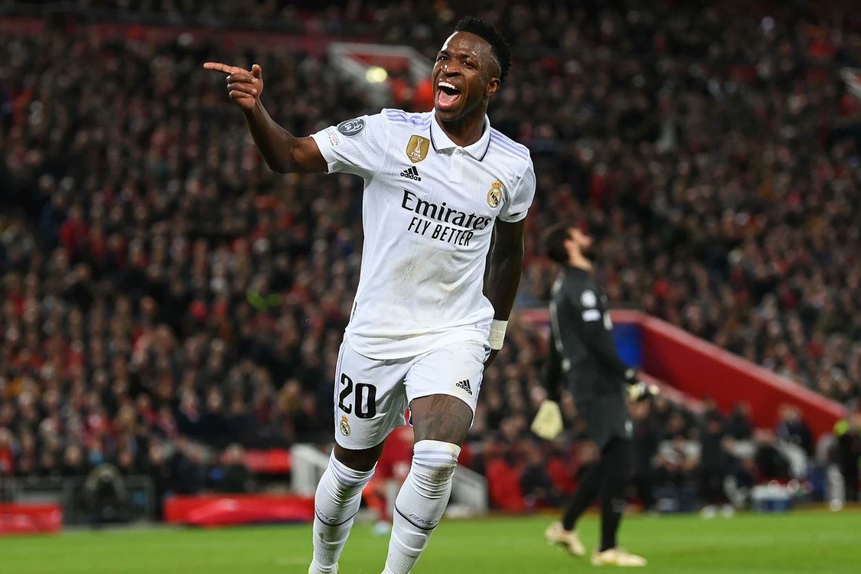 Liga Champions: Vinicius Berpotensi Pecahkan Rekor Ronaldo saat Melawan Liverpool
