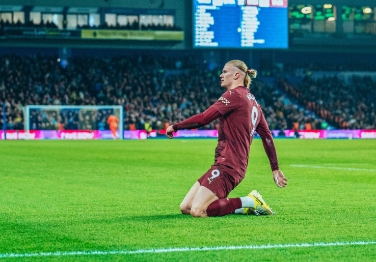 Manchester City Keok Lagi, Erling Haaland Pecahkan Rekor Alan Shearer