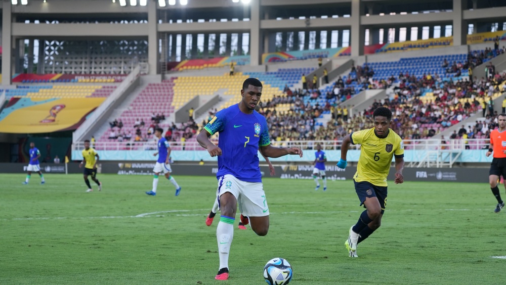 Hasil Piala Dunia U-17 2023: Tekuk Ekuador 3-1, Brasil Melaju ke Perempat Final