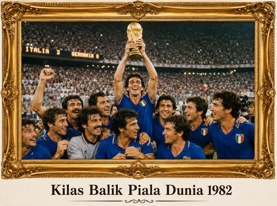 Kilas Balik Piala Dunia 1982: Dibayangi Skandal Totonero, Paolo Rossi Jadi Pahlawan Timnas Italia di Spanyol
