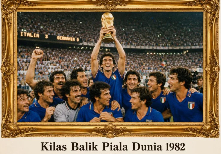 Kilas Balik Piala Dunia 1982: Dibayangi Skandal Totonero, Paolo Rossi Jadi Pahlawan Timnas Italia di Spanyol