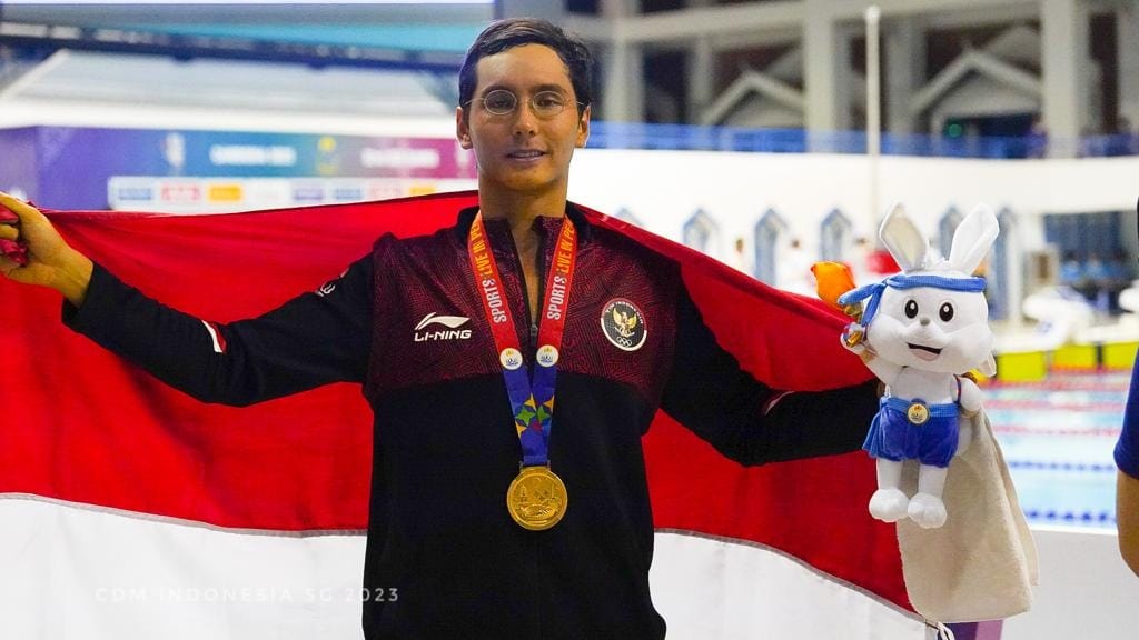 Setelah Pecahkan Rekor SEA Games, Felix Victor Rebut Medali Emas Renang 50 Meter Gaya Dada