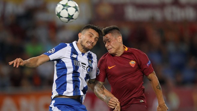 Hasil Pertandingan Liga Champions AS Roma vs FC Porto : Skor 0-3