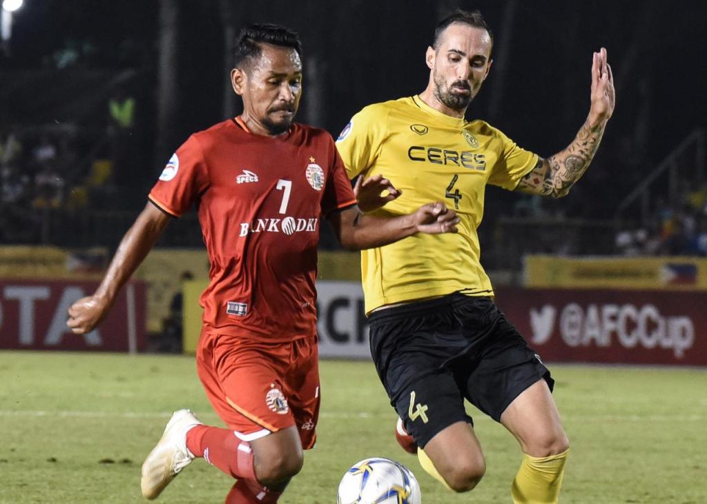 Persija Jakarta Takluk 0-1 di Kandang Ceres-Negros