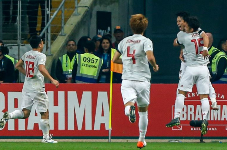 Copa America 2019: Drama Empat Gol, Jepang Tahan Imbang Uruguay