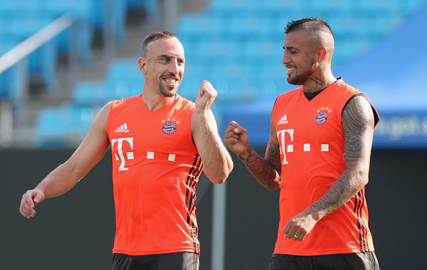 Ditinggalkan Arturo Vidal ke Barcelona, Franck Ribery Tulis Pesan Mengharukan