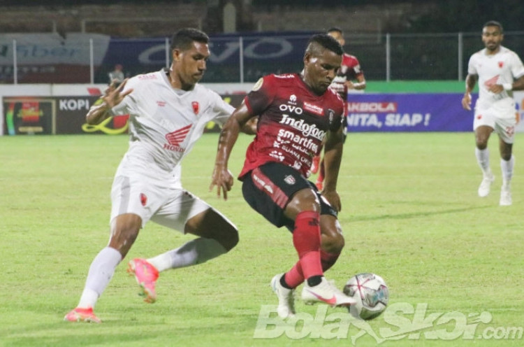 Hasil Liga 1: Gol Yakob Sayuri Buyarkan Kemenangan Bali United atas PSM