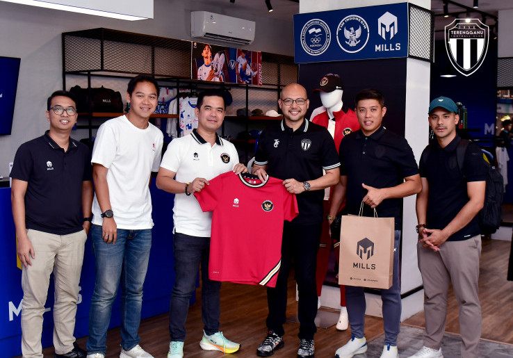 Mills Jadi Footwear Partner Resmi Klub Malaysia Terengganu FC