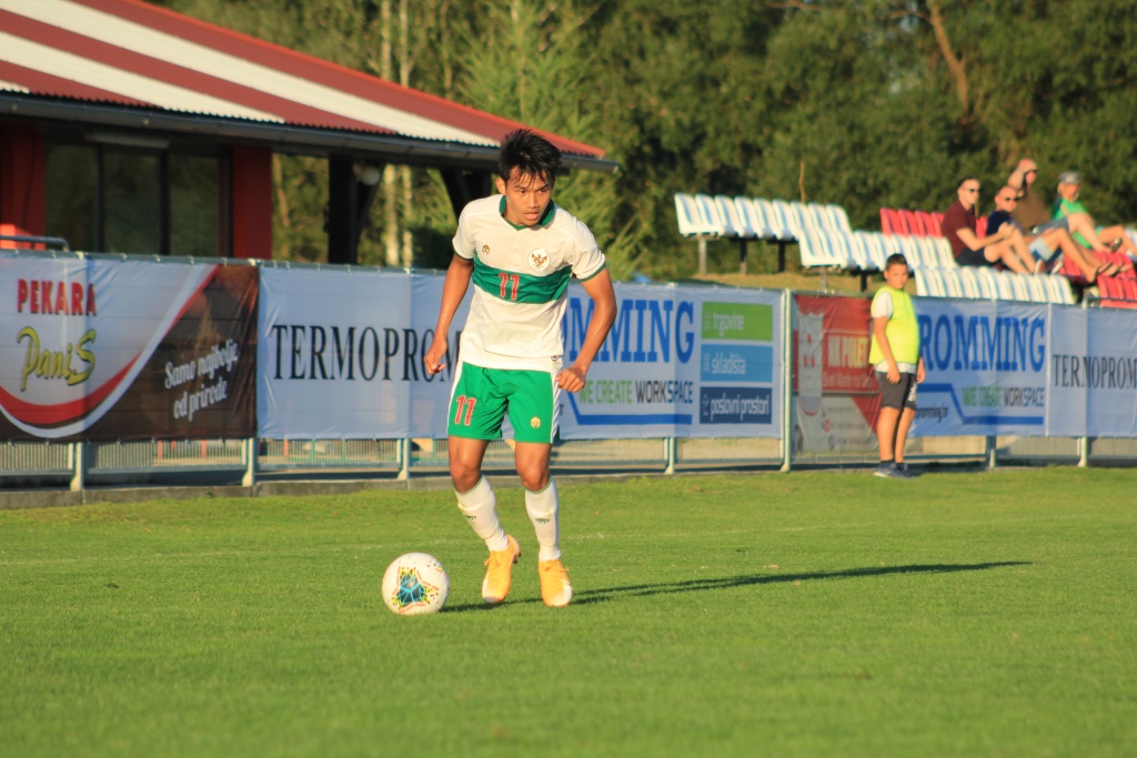 Timnas Indonesia U-19 Bermain Imbang 1-1 dengan Qatar