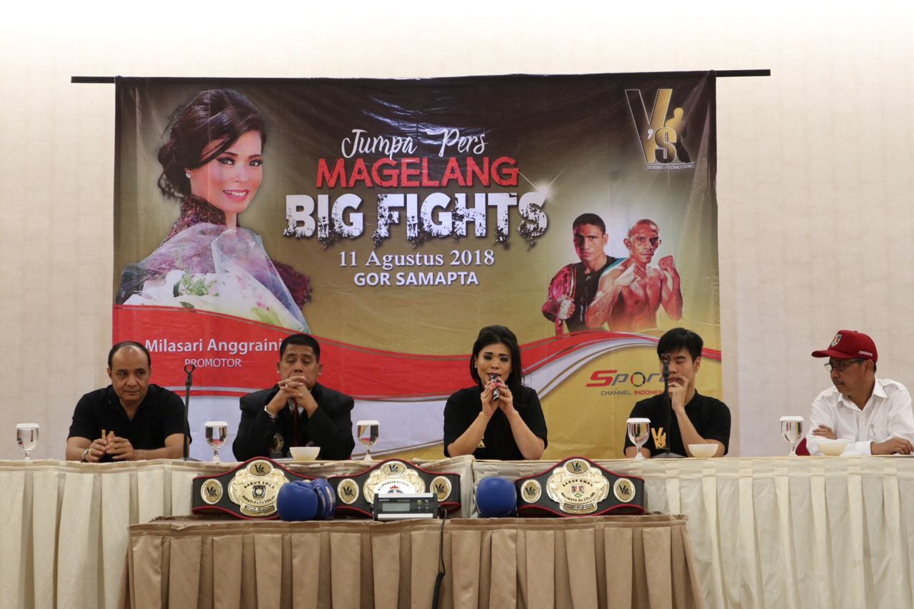 V's Boxing Promotions Bangkitkan Geliat Olahraga Magelang Lewat Kompetisi Tinju Profesional
