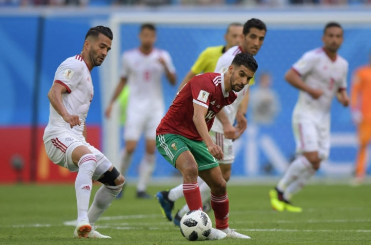 Maroko 0-1 Iran: Gol Bunuh Diri Antar Team Melli Raih Tiga Poin