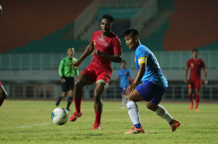 Timnas Indonesia Menang 4-0 Lawan Persika Karawang dalam Laga Uji Coba