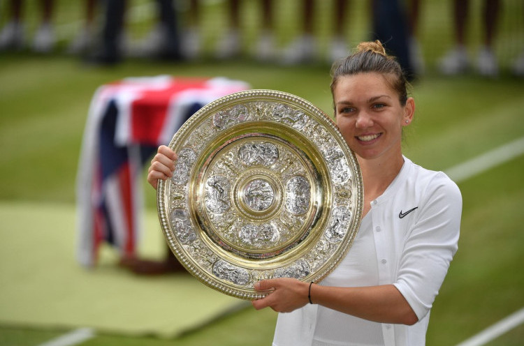 Final Wimbledon 2019: Juara, Serena Williams Bukan Mimpi Buruk Simona Halep Lagi 