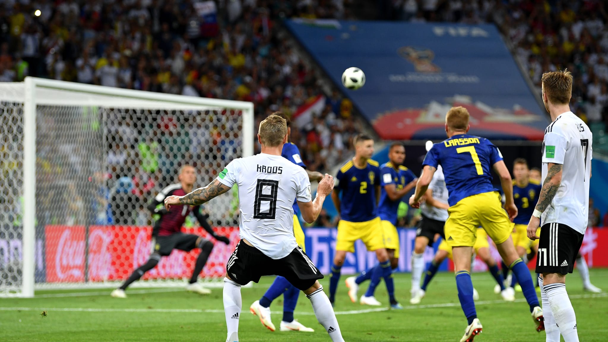 Gol Tendangan Bebas Toni Kroos, Satu-satunya Kenangan Manis Jerman di Piala Dunia 2018