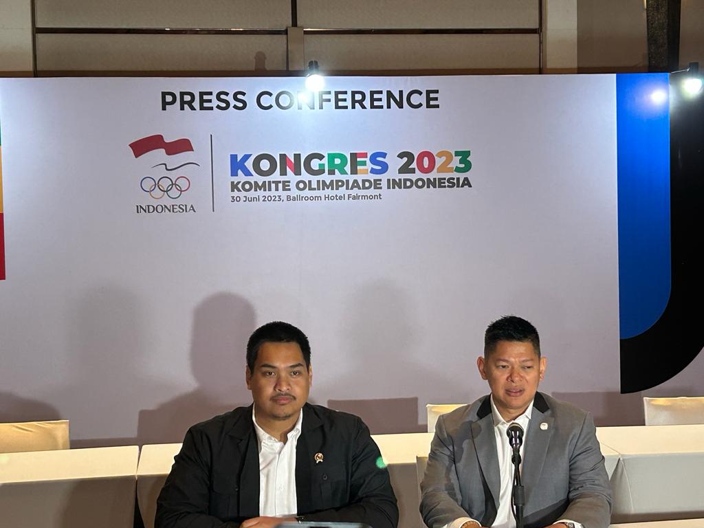 Kongres NOC, Menpora Dito Puji Kinerja Raja Sapta Oktohari
