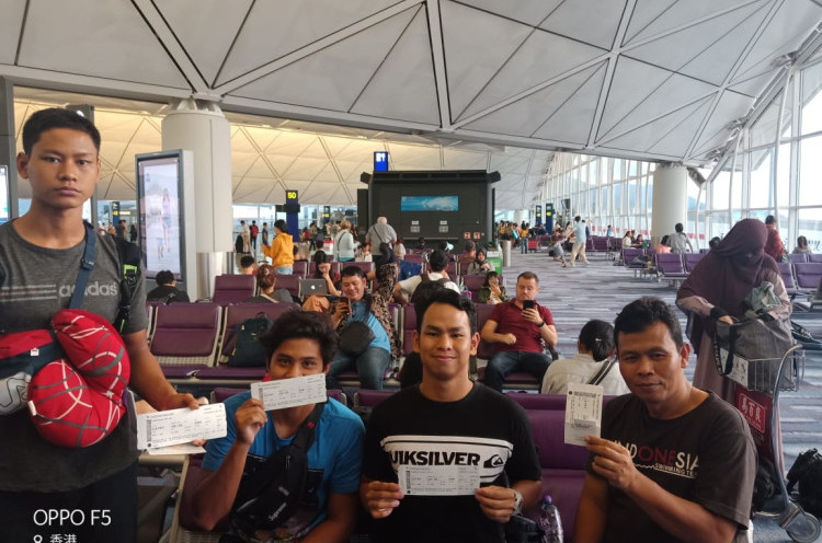 Sempat Tertahan di Hong Kong, 47 Atlet Renang Indonesia Akhirnya Bisa Pulang ke Tanah Air