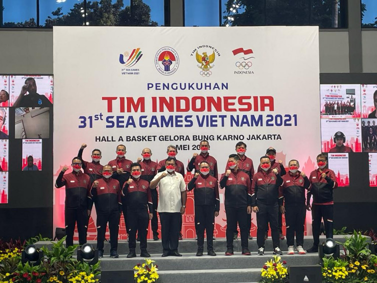 Kontingen Indonesia untuk SEA Games 2021 Resmi Dikukuhkan, Para Atlet Pilihan Bangsa