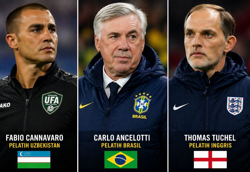 7 Pelatih dengan Bayaran Tertinggi di Piala Dunia 2026