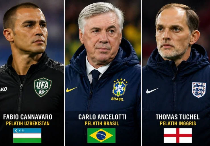 7 Pelatih dengan Bayaran Tertinggi di Piala Dunia 2026