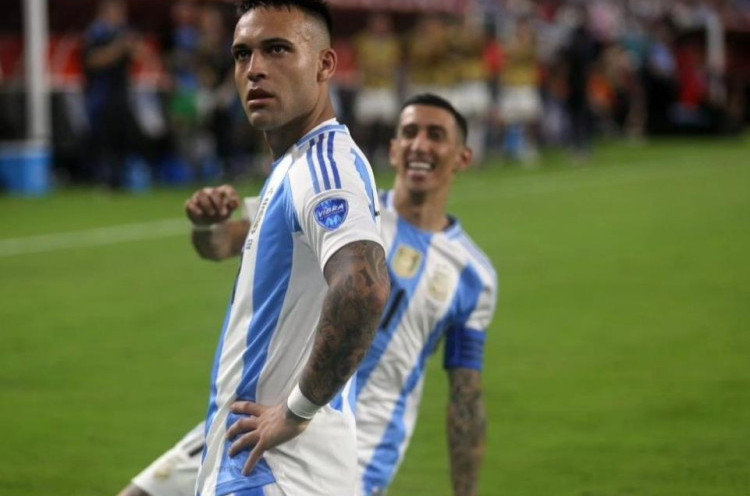 Hasil Copa America 2024: Argentina Sempurna Menang 2-0 atas Peru, Lautaro Martinez Top Skorer