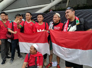Suporter Timnas Indonesia Sudah Masuk Stadion National dengan Batas Antrean Lima Orang