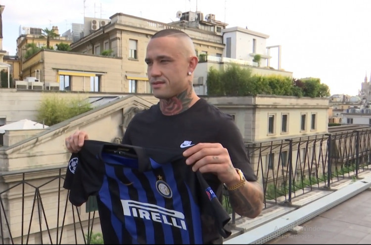 Teken Kontrak Empat Tahun, Radja Nainggolan Resmi Direkrut Inter Milan