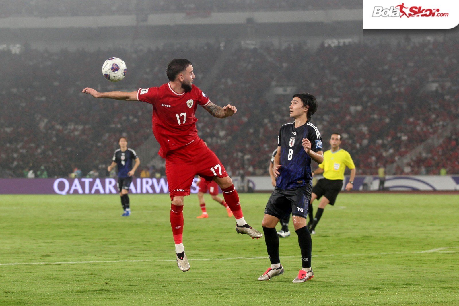 Galeri Foto: Jepang Gulung Timnas Indonesia di GBK