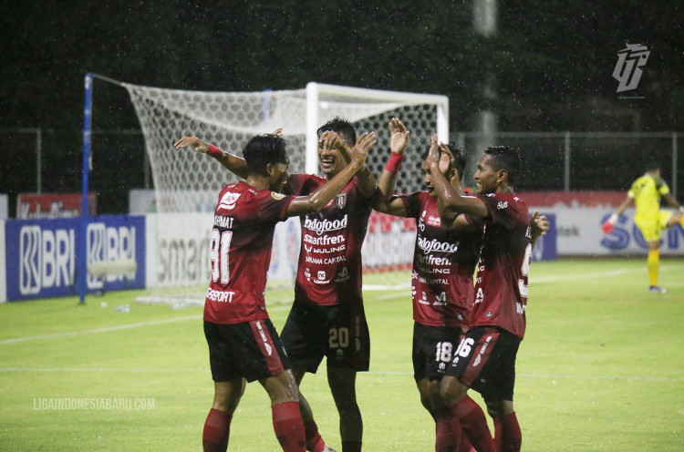 Hasil Liga 1: Bungkam Persita, Bali United Geser Persib