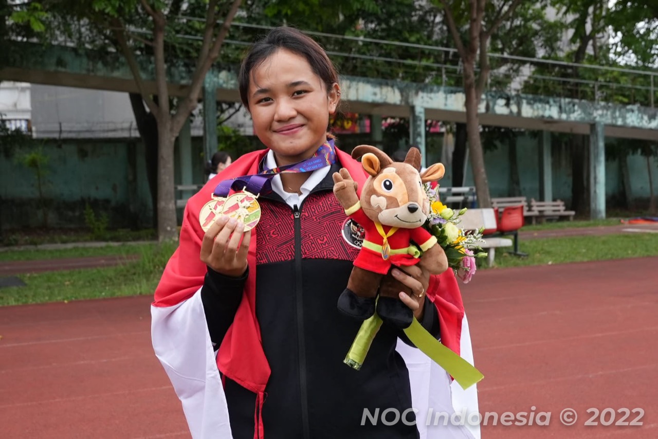 SEA Games 2021: Rezza Octavia Menang, Panahan Borong 4 Emas untuk Indonesia