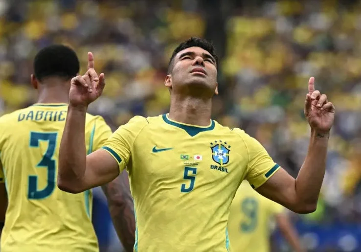 Rating Pemain Brasil vs Jepang: Casemiro Pamer Kualitas 