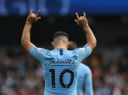 Manchester City Vs Everton: Sergio Aguero Punya Catatan Minor