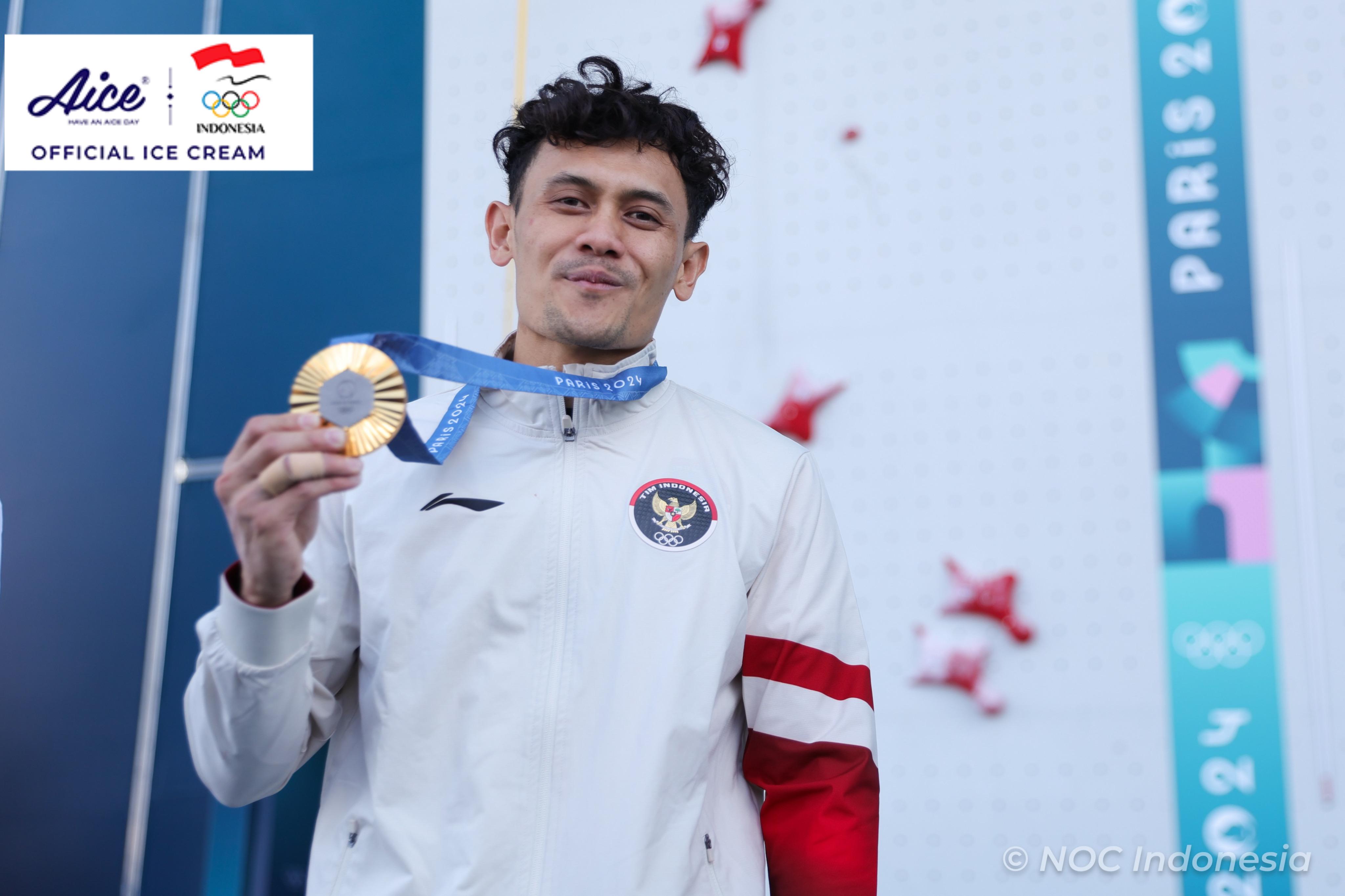 Profil Veddriq Leonardo, Atlet Panjat Tebing Peraih Medali Emas Pertama Tim Indonesia di Olimpiade Paris 2024