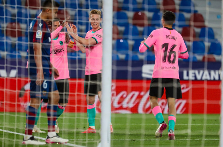 Hasil Pertandingan: Manchester United Tumbang, Barcelona Tertahan di Markas Levante